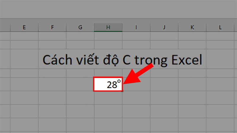 Ở vị trí bạn muốn viết